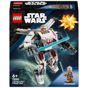 LEGO Star Wars Luke Skywalker X-Wing Robotu 75390 - 6 Yaş ve Üzeri Çocuklar için İnşa Edilebilen Koleksiyonluk Yaratıcı Oyuncak Yapım Seti (195 Parça)