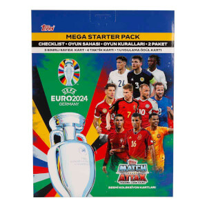 UEFA Euro 2024 Almanya Match Attax Mega Başlangıç Paketi