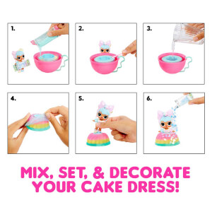 L.O.L. Surprise Mix & Make Birthday Cake Sürpriz Paket