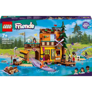 LEGO Friends Macera Kampı Su Sporları 42626 - 7 Yaş ve Üzeri Çocuklar için Ayı Figürü İçeren Yaratıcı Oyuncak Yapım Seti (628 Parça)