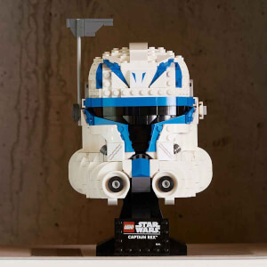 LEGO Star Wars Yüzbaşı Rex Kaskı 75349 - Yetişkinler için Koleksiyonluk Sergileme Modeli Yapım Seti (854 Parça)