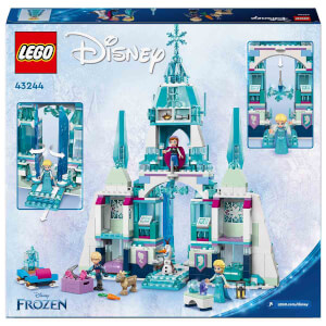 LEGO Disney Karlar Ülkesi Elsa’nın Buz Sarayı 43244 – 6 Yaş ve Üzeri Çocuklar ve Hayranlar için Yaratıcı Oyuncak Yapım Seti (630 Parça)