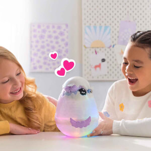 Sesli ve Işıklı Hatchimals Alive Mystery Hatch Puppadee İnteraktif Peluş Sürpriz Yumurta