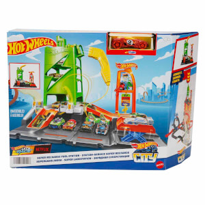 Hot Wheels Elektrikli Araç Şarj İstasyonu Oyun Seti HTN79