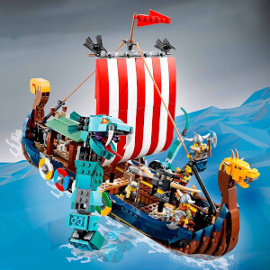 LEGO Creator 3’ü 1 Arada Viking Gemisi ve Midgard Yılanı 31132