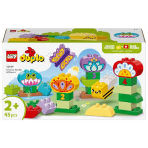 LEGO DUPLO Kasabası Yaratıcı Bahçe ve Çiçekler 10444 - 2 Yaş ve Üzeri Küçük Çocuklar için Eğitici Oyuncak Yapım Seti (45 Parça)