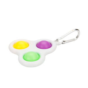 Push Pop Bubble Pop It Duyusal Oyuncak Özel Pop Stres Anahtarlık 3’lü