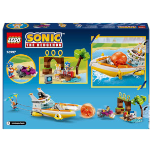 LEGO Sonic the Hedgehog Tails’in Macera Teknesi 76997 – 8 Yaş ve Üzeri Çocuklar İçin Video Oyunu Karakterleri İçeren İnteraktif, Yaratıcı Oyuncak Yapım Seti (393 Parça)