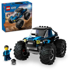 LEGO® City Mavi Canavar Kamyon 60402 - 5 Yaş ve Üzeri Çocuklar için Kamyonet İçeren Yaratıcı Oyuncak Yapım Seti (148 Parça)