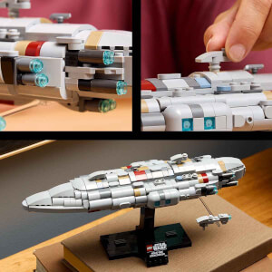 LEGO Star Wars: Jedi’ın Dönüşü Home One Starcruiser 75405 - Star Wars Seven Yetişkinler için İnşa Edilebilen Koleksiyonluk Starship Modeli Yapım Seti (559 Parça)