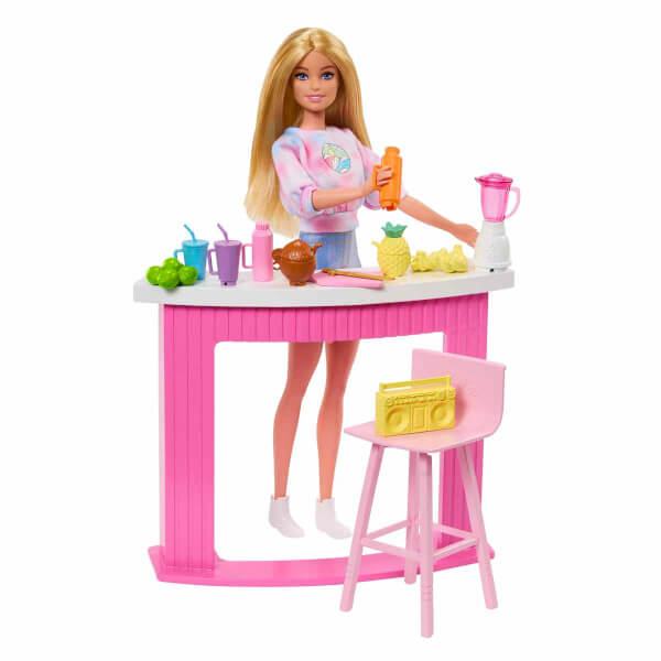 Barbie'nin İçecek Standı Aksesuarları HPT51