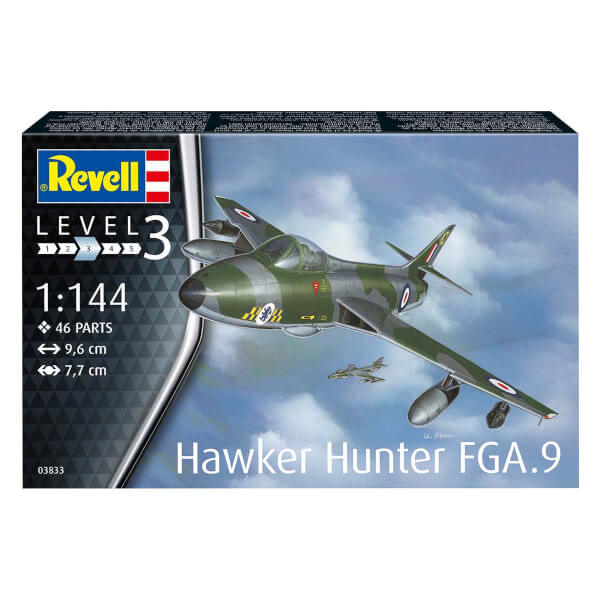 Revell 1:444 Hawker Hunter FGA9 Uçak VBU63833