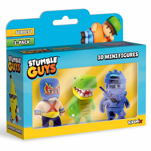 Stumble Guys 3’lü Mini Figür Seti S1 TUY01000