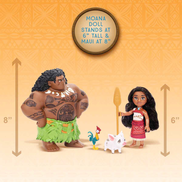 Disney Moana 2 Moana ve Maui Oyun Seti