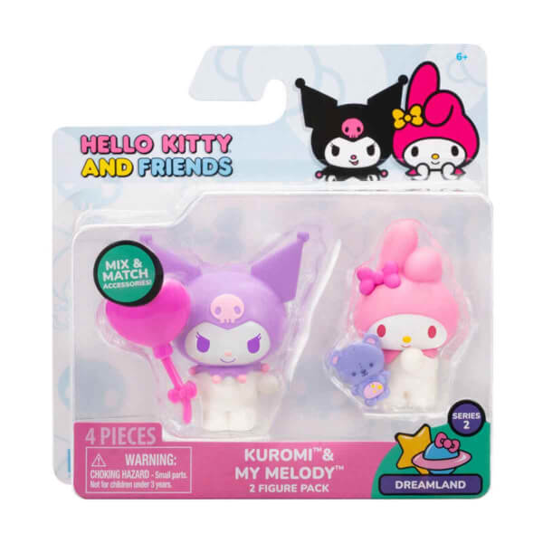 Hello Kitty 2'li Mini Figür Seti S2 HKT06100