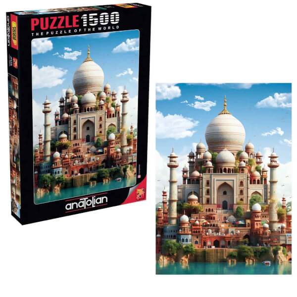 1500 Parça Puzzle: Tac Mahal