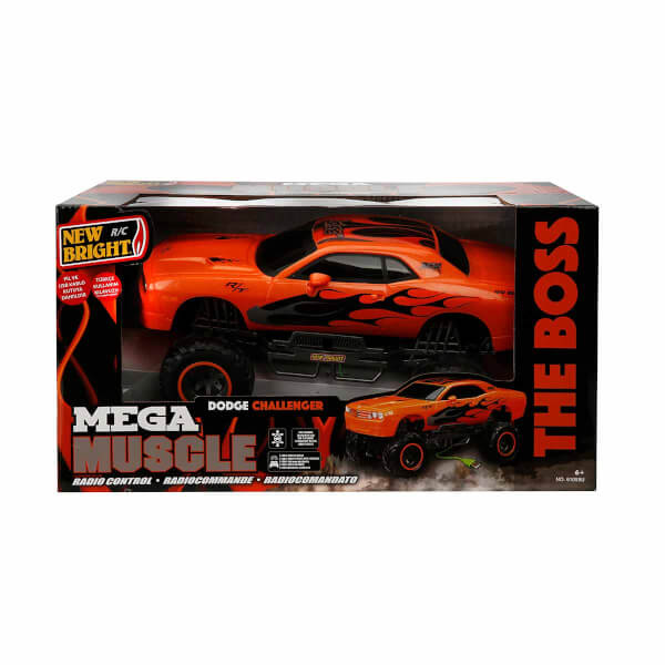 1:10 Mega Muscle The Boss Dodge Challenger Uzaktan Kumandalı Araba 43 cm