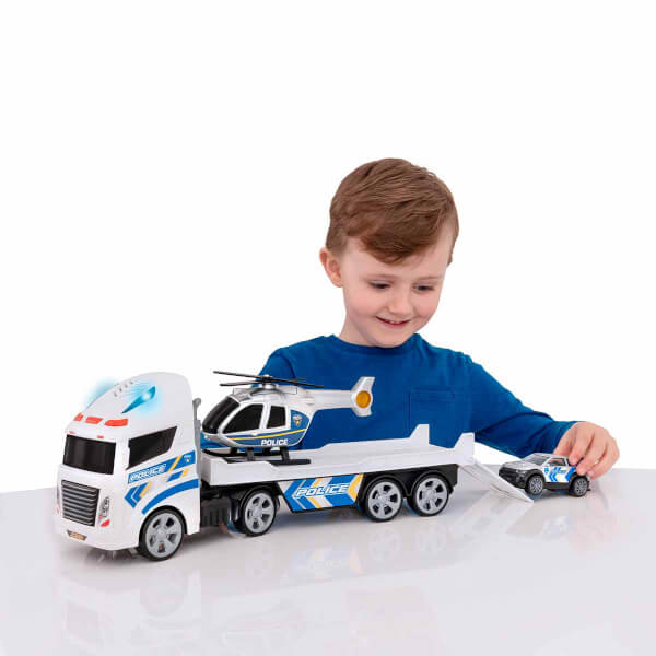 Teamsterz Sesli ve Işıklı Mighty Machines Police Transporter 