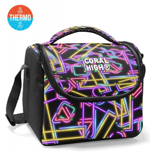 Coral High Neon Desenli Beslenme Çantası 37148