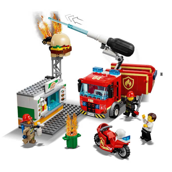 LEGO City Fire Hamburgerci Yangın Söndürme Operasyonu 60214