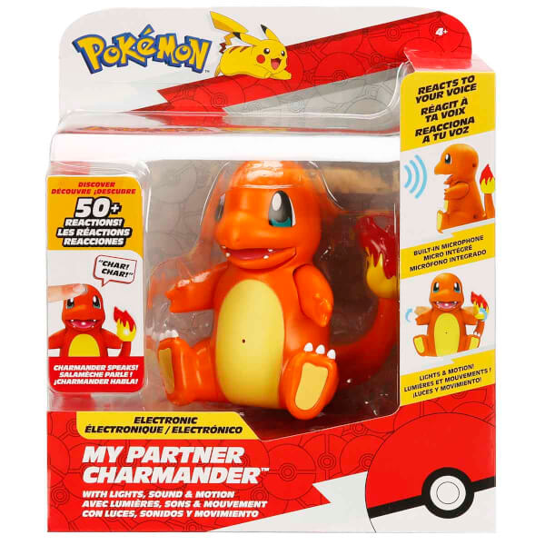 Pokemon My Partner Charmander Interaktif Figür 