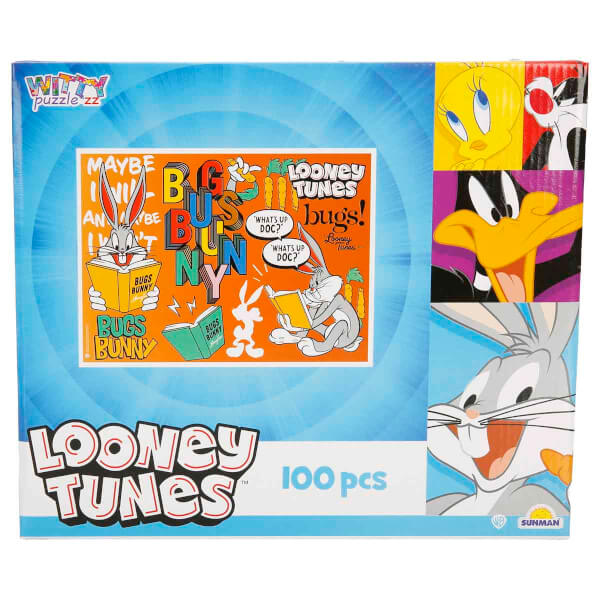 100 Parça Puzzle: Looney Tunes Bugs Bunny