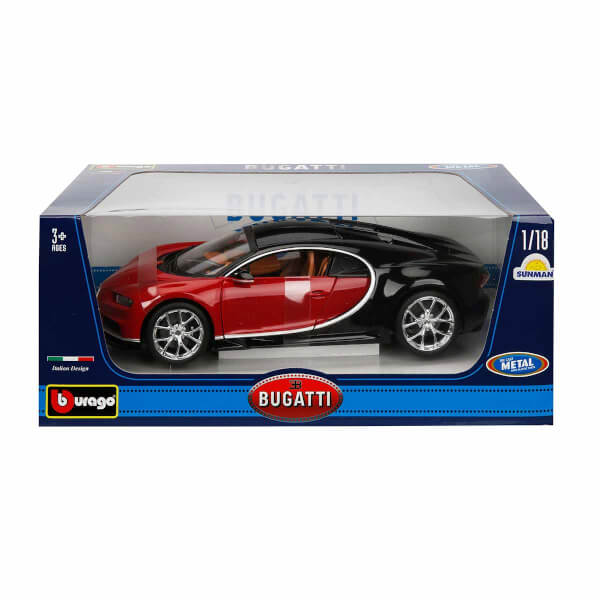 1:18 Bugatti Chiron Model Mavi Araba