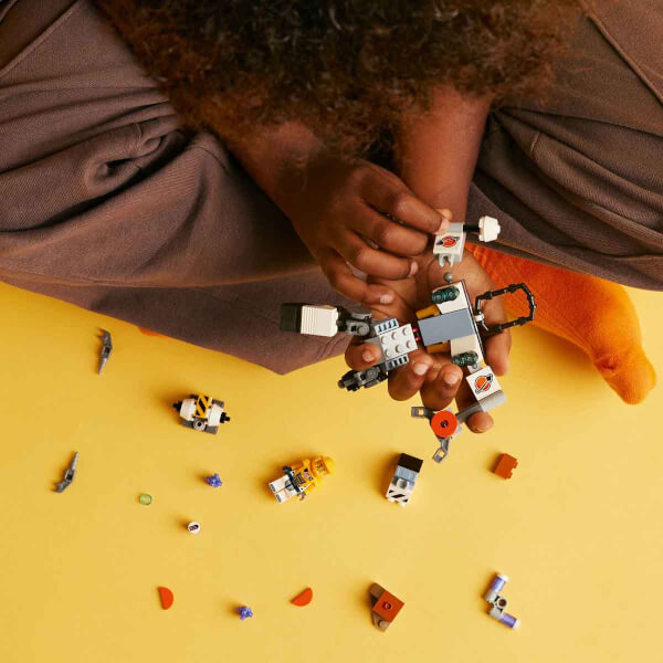 LEGO® City Uzay İnşaat Robotu 60428 - 6 Yaş ve Üzeri Çocuklar için Uzay Aracı İçeren Yaratıcı Oyuncak Yapım Seti (140 Parça)