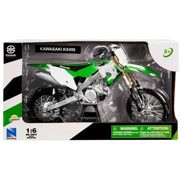 1:6 Kawasaki KX 450F 2012 Model Motor 