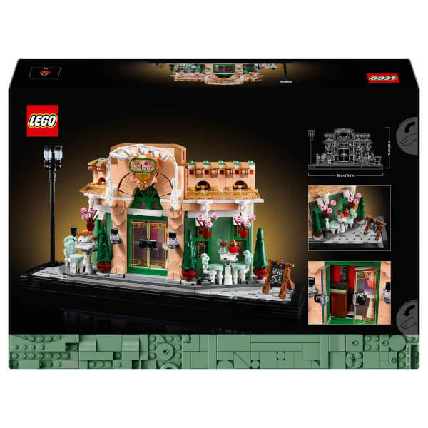 LEGO Fransız Kafe 10362 - Yetişkinler için Koleksiyonluk Dekoratif Model Yapım Seti (1101 Parça)