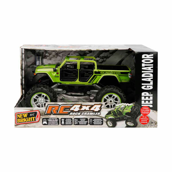 1:14 4 x 4 Rock Crawler Jeep Gladiator Uzaktan Kumandalı Araba