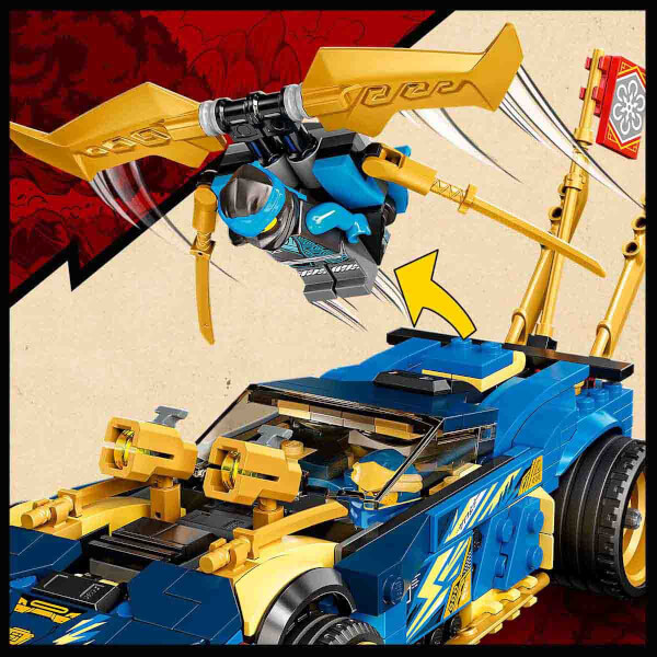 LEGO NINJAGO Jay ve Nya'nın Yarış Arabası EVO 71776