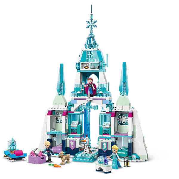 LEGO Disney Karlar Ülkesi Elsa’nın Buz Sarayı 43244 – 6 Yaş ve Üzeri Çocuklar ve Hayranlar için Yaratıcı Oyuncak Yapım Seti (630 Parça)