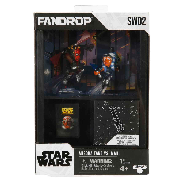 FANDROP Star Wars Ahsoka Tano Maul'a Karşı Diorama Seti