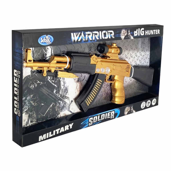 Warrior Big Hunter Sesli ve Işıklı Tüfek 