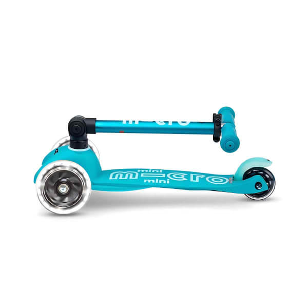 Micro Mini Deluxe 3 Tekerlekli Katlanabilir Işıklı Aqua Scooter
