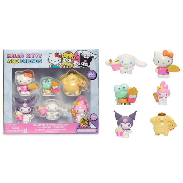 Hello Kitty 6'lı Mini Figür Seti S1 HKTE9000