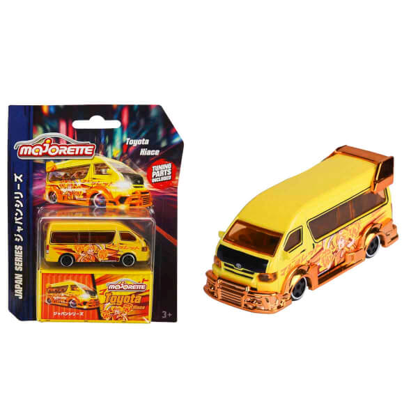 1:64 Majorette Japon Serisi Deluxe Die Cast Model Araba