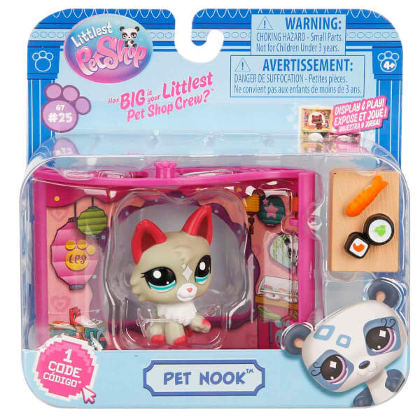 Littlest Pet Shop Miniş ve Temalı Oyun Köşesi 