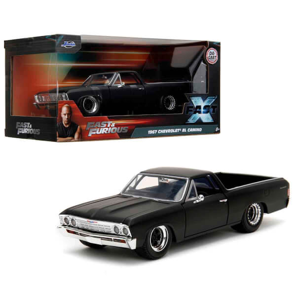 1:24 Fast & Furious 1967 Chevrolet El Camino Die Cast Model Araba