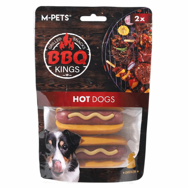 M-Pets Bbq Kings Hot Dogs Tavuklu Köpek Ödülü