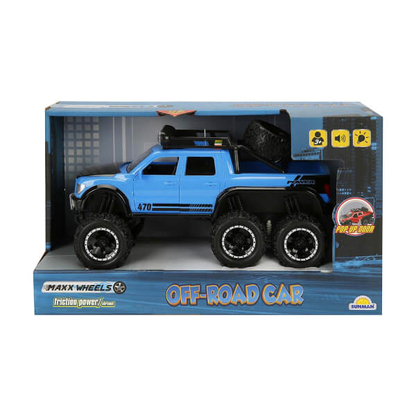 1:16 Maxx Wheels Sesli ve Işıklı Off Road Arabalar 25 cm