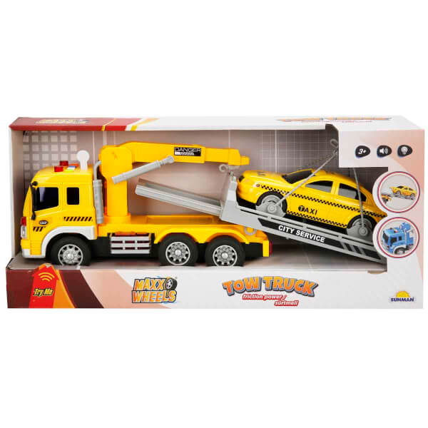 Maxx Wheels Tow Truck Sesli ve Işıklı Çekici