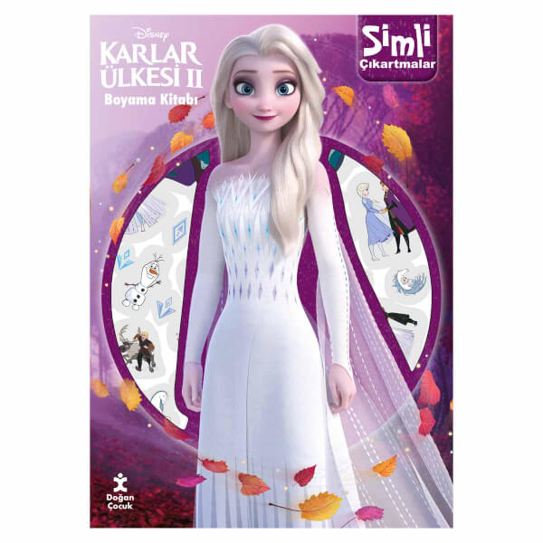 Disney Karlar Ülkesi 2 Simli Çıkartmalı Boyama Kitabı