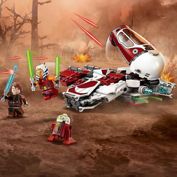 LEGO Star Wars: Klon Savaşları Ahsoka’nın Jedi Interceptor’ı 75401 - 8 Yaş ve Üzeri Çocuklar için Yaratıcı Oyuncak Yapım Seti (290 Parça)