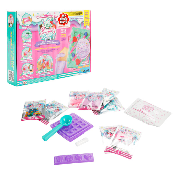 Slimy Sugary Crush Waffle Slime Seti