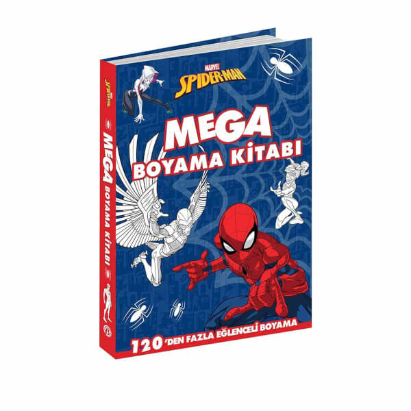 Marvel Spiderman Mega Boyama Kitabı