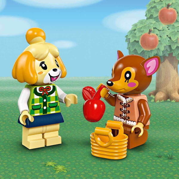 LEGO Animal Crossing Isabelle Ev Ziyaretinde 77049 - 6 Yaş ve Üzeri Çocuklar için İnşa Edilebilen Yaratıcı Oyuncak Yapım Seti (389 Parça)