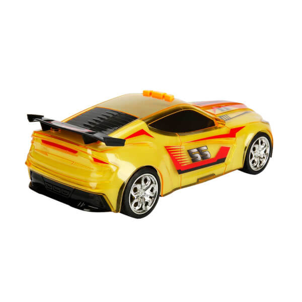 Teamsterz Sesli ve Işıklı Renk Değiştiren Araba Sarı 27 cm.