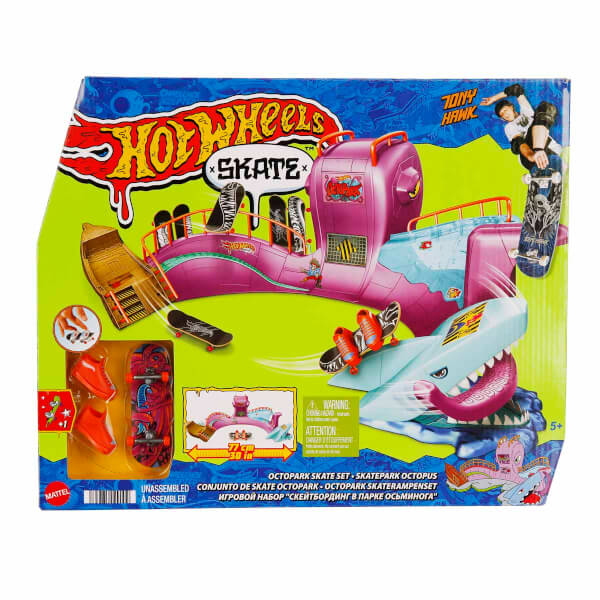 Hot Wheels Skate Octopark Kaykay Oyun Seti HMK01